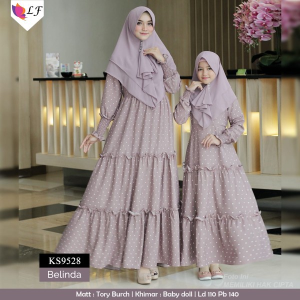 gamis syari couple belinda/baju gamis/baju gamis murah/abaya/gamis solo