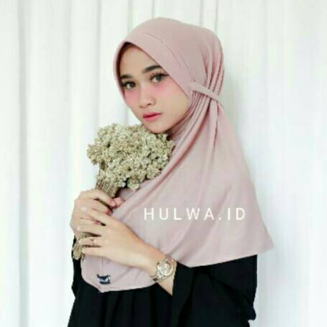Khadijah Hijab / Khimar Ped Kaos Syari