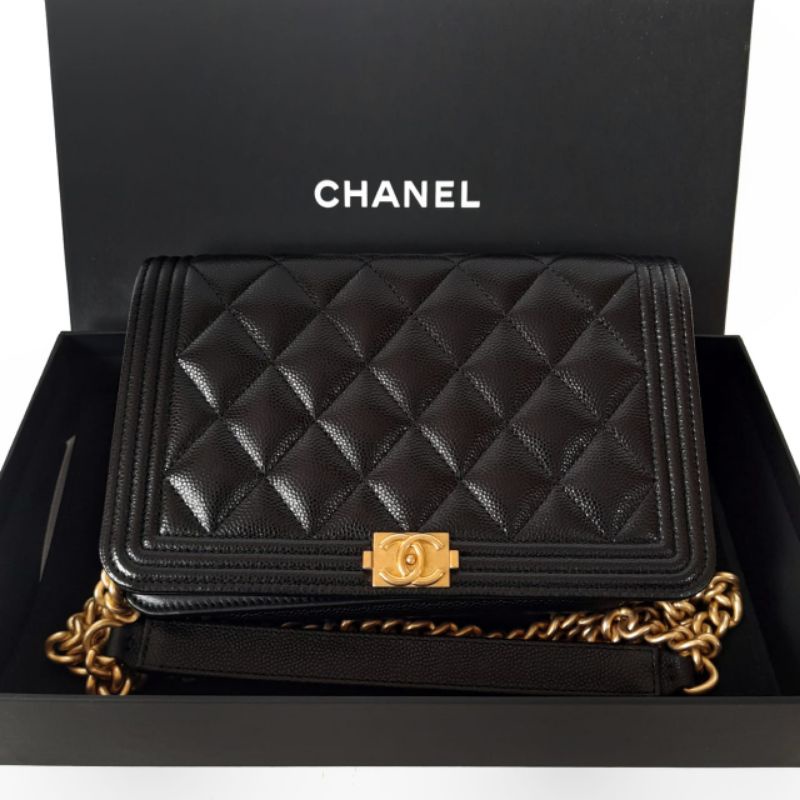 Channel Boy WOC Black Caviar GHW