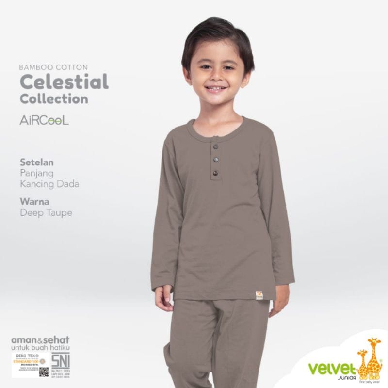 Velvet Junior Celestial collection setelan panjang