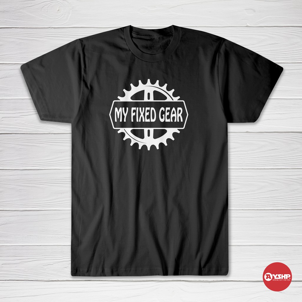 Kaos Premium - Original Merchandise - Oblong Jogja - Combed Jersey - Pria/Wanita - My Fixed Gear