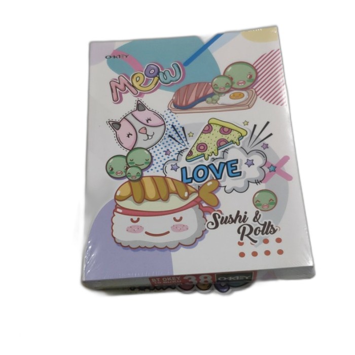 

Star Buku Tulis Kiky Okey 38 Lembar Per Pack Gilaa!!!