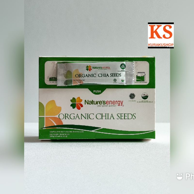 

NATURES ENERGY ORGANIC CHIA SEEDS 5 GRAM