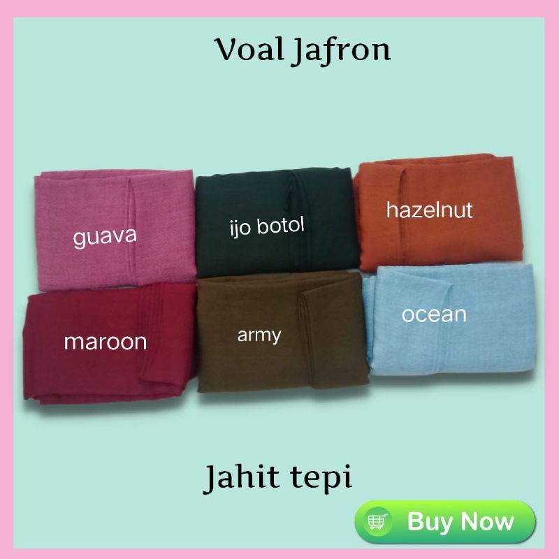 Voal Zafron 120 x 120 cm