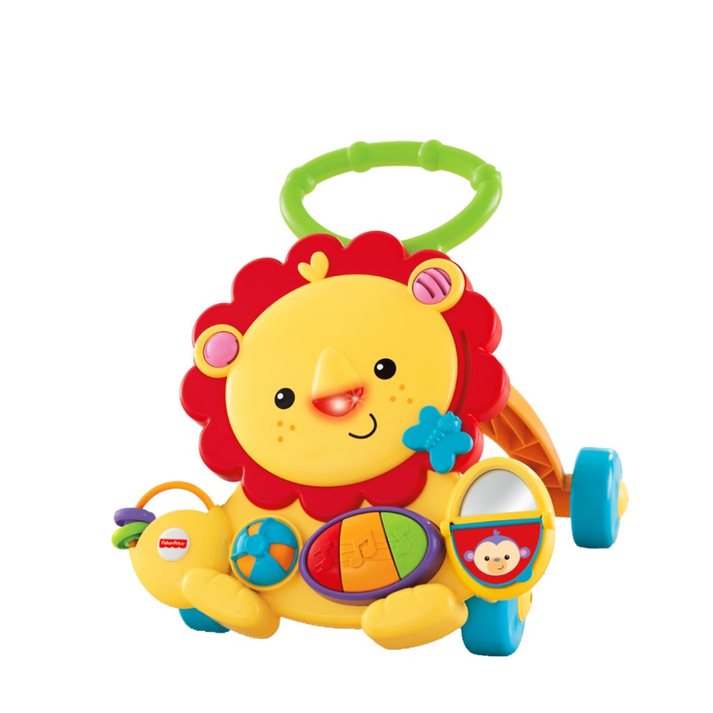 Musical Lion Walker Push Baby Walker Toys Original Fisher Price