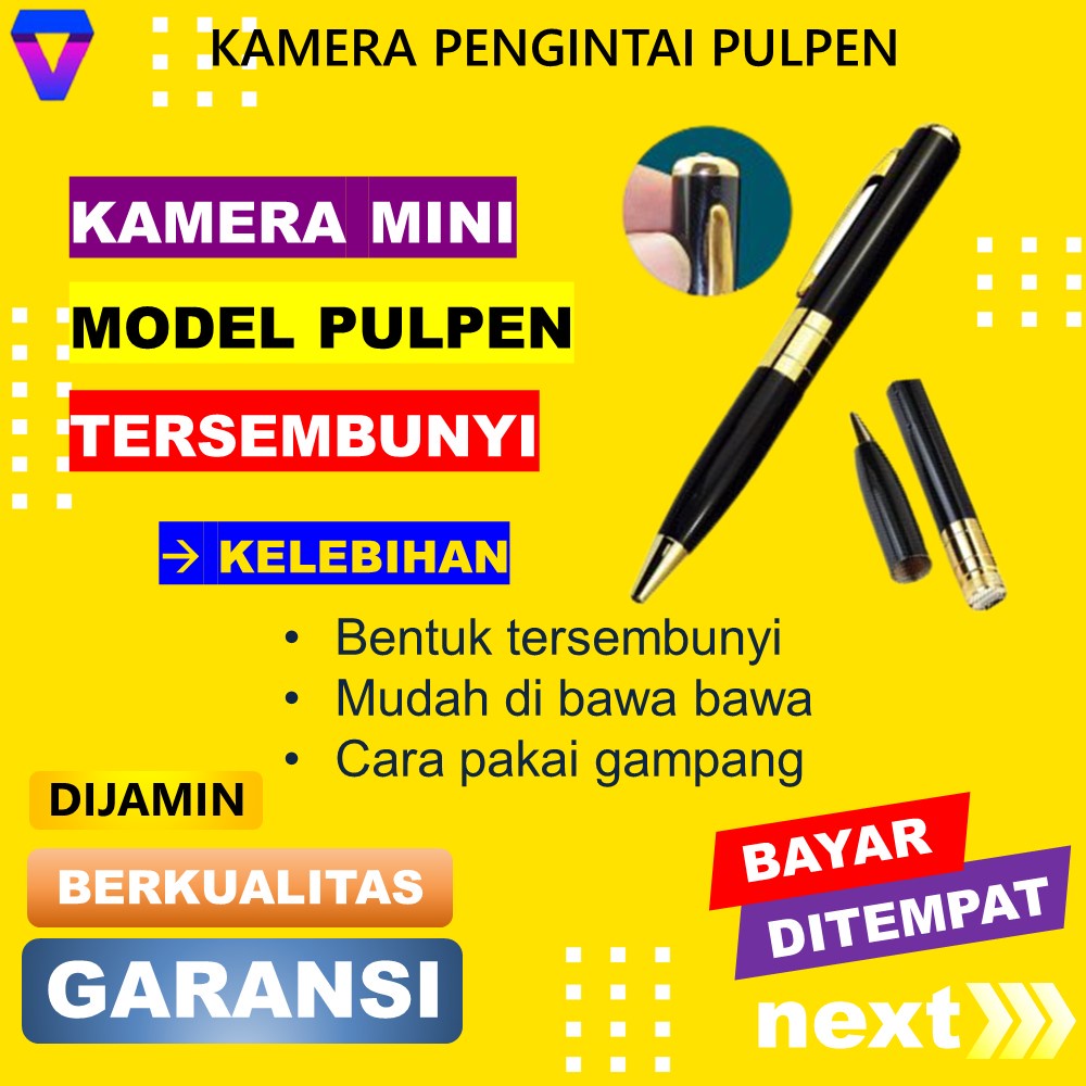 KAMERA PENGINTAI MINI WIFI TANPA KABEL CAMERA CCTV KECIL TERSEMBUNYI SPY CAM WIFI HIDDEN CAMERA JS92