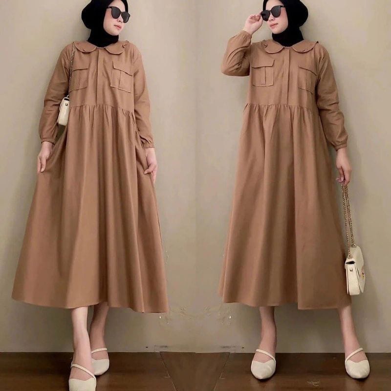 HASPI DRESS - dres murah / gamis murah / dres muslim / casual dres / dres cantik