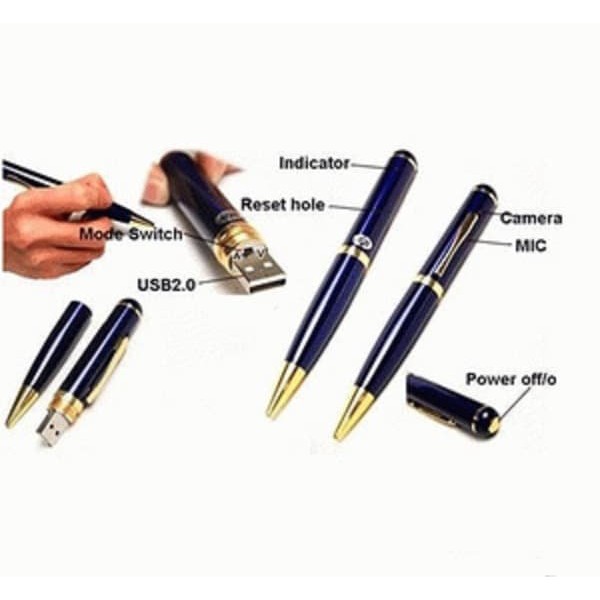 Termurah              Diskon - SPY CAMERA PULPEN 8GB SPY PEN CAMERA 8GB
