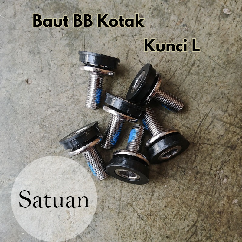 Baut BB Sepeda Bottom Bracket Kunci L