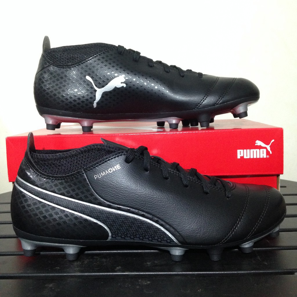 SALE Sepatu Soccer Puma One 17.4 FG Black 104075-04 Original BNIB Promoted