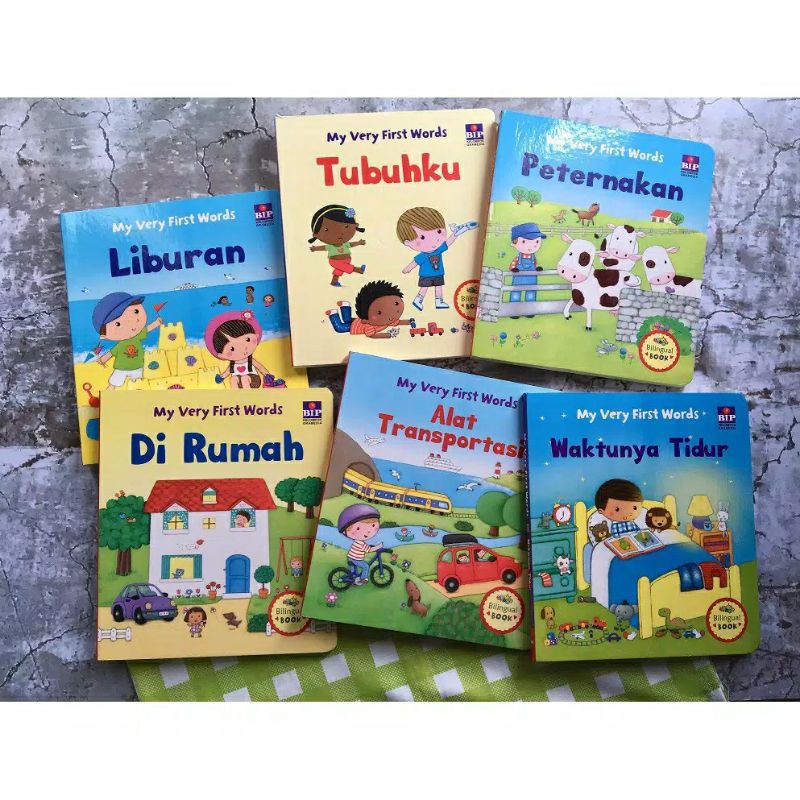 My very first words peternakan di rumah tubuhku liburan BIP