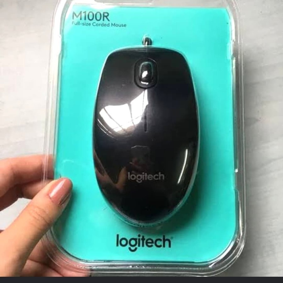 Logitech M100r Optical Mouse USB