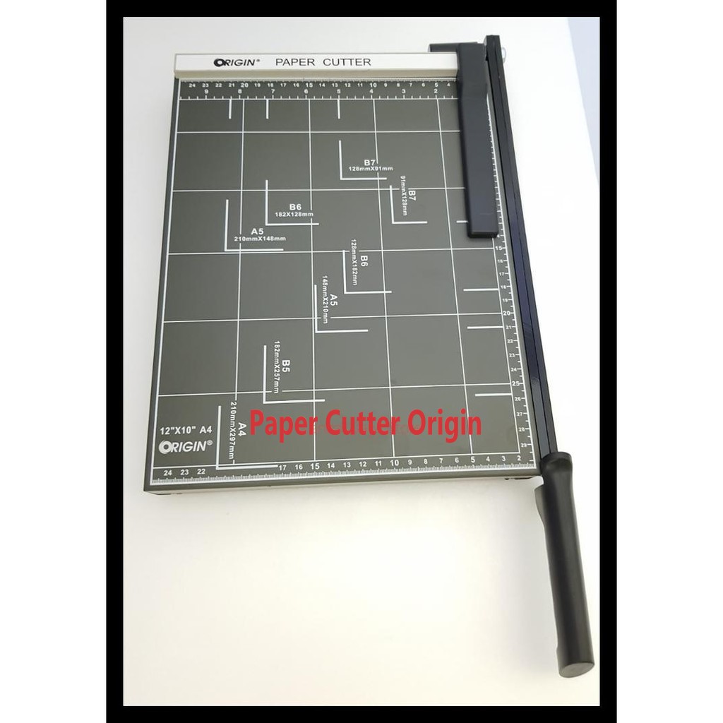 

Alat Pemotong Kertas A4 Origin / Paper Cutter Origin A4 - Abu-abu