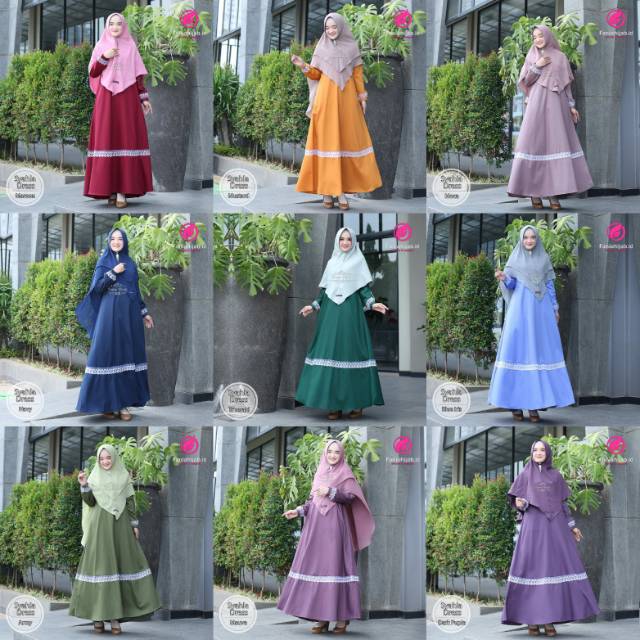 GAMIS TOYOBO SYAHLA DRESS COUPLE BY FANIA HIJAB