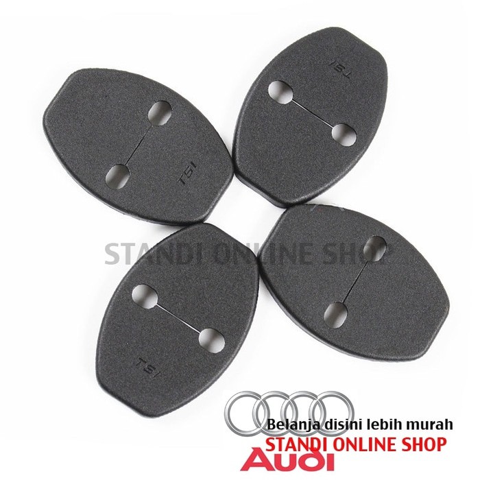 Door Lock Cover untuk Mobil Audi A4 A5 A6 A7 A8 Q3 Q5 S5