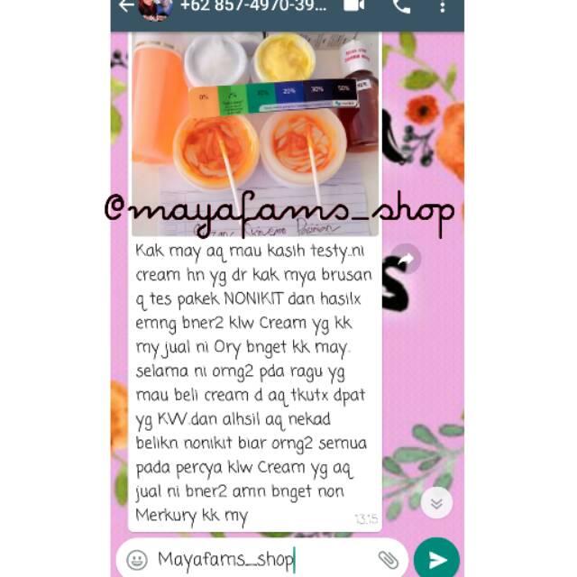 TESTIMONI CREAM HN