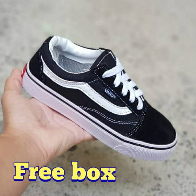 vans old skool tali hitam