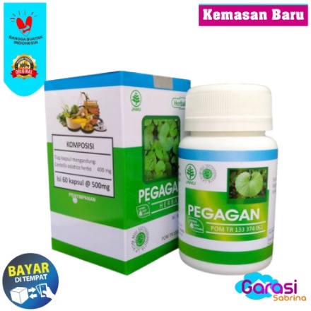 Kapsul Herbal Ekstrak Pegagan BPOM ORIGINAL