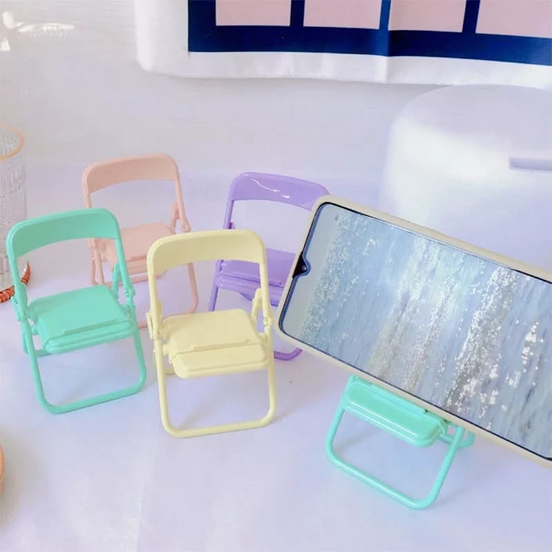 Phone Holder Model Kursi Unik Lucu Warna Warni