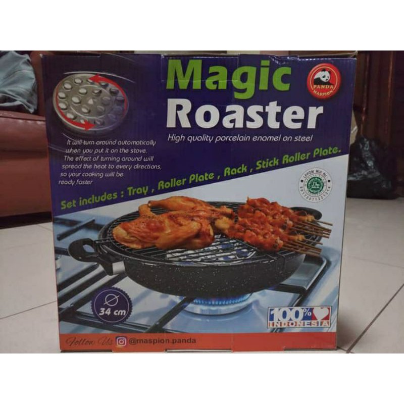 Magic Roaster Maspion / Panggangan Maspion 34 cm High Quality