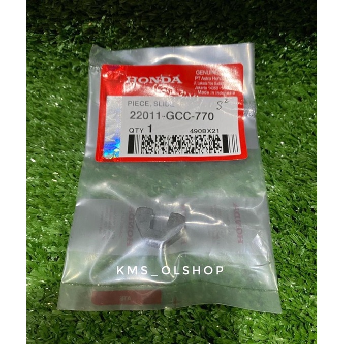 Piece Slide / Slider / Klip Clip Rumah  Roller HONDA Beat Vario Scoopy Asli HGP 22011-GCC-770 (1pcs)
