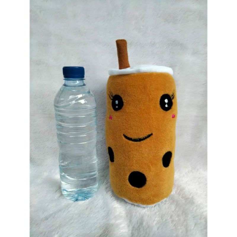 Boneka Boba mini Boneka Boba coklat