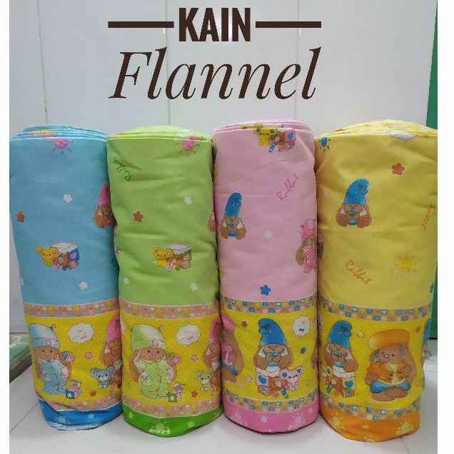 Kain Flanel Motif Bedong Baby