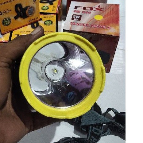lampu kepala SIVITEC 80 WATT cukup besar dan sangat terang