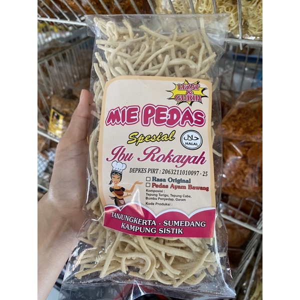 

(250 GRAM) Mie Pedas Ibu Rokayah - Sistik Pedas