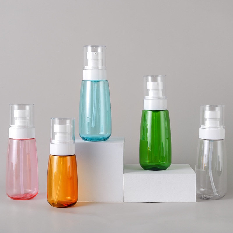 100ml Empty Refillable Spray bottle / Pump Lotion Bottle / Emulsion Liquid Press Bottle / Traveling and Outgoing Portable Container