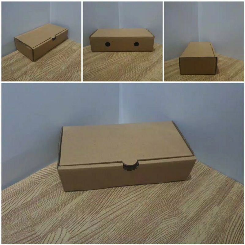 

Kardus Polos 18x9x4.5 cm (SweetPack) Kardus/Packing/Karton/Pizza/Brownis/Polos