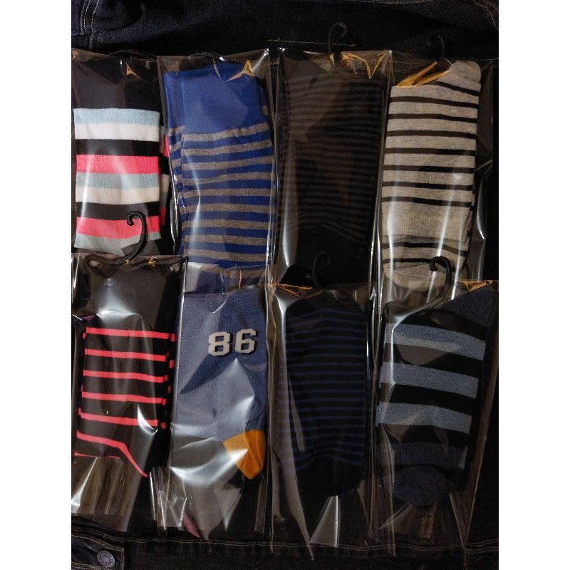 Kaos kaki panjang strip garis old skool &amp; kaos kaki polos premium high quality