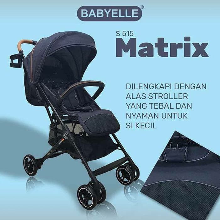 Makassar -  Stroller Baby Elle Kereta Dorong Bayi BabyElle 515 Matrix