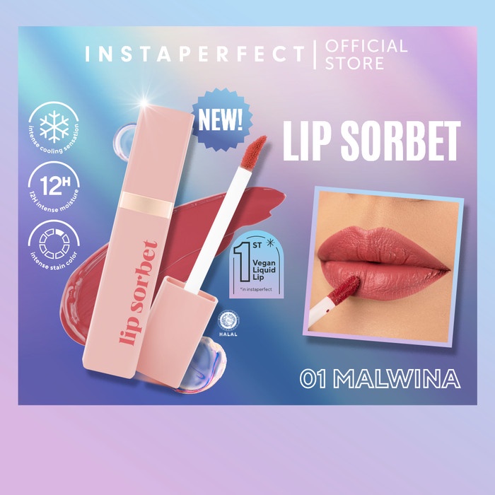 WARDAH Instaperfect Lite Splash Lip Sorbet - Lipcream
