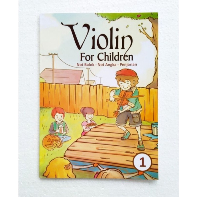 Buku biola Violin for Children 1 by Amarta Publishing Buku lagu anak populer untuk biola