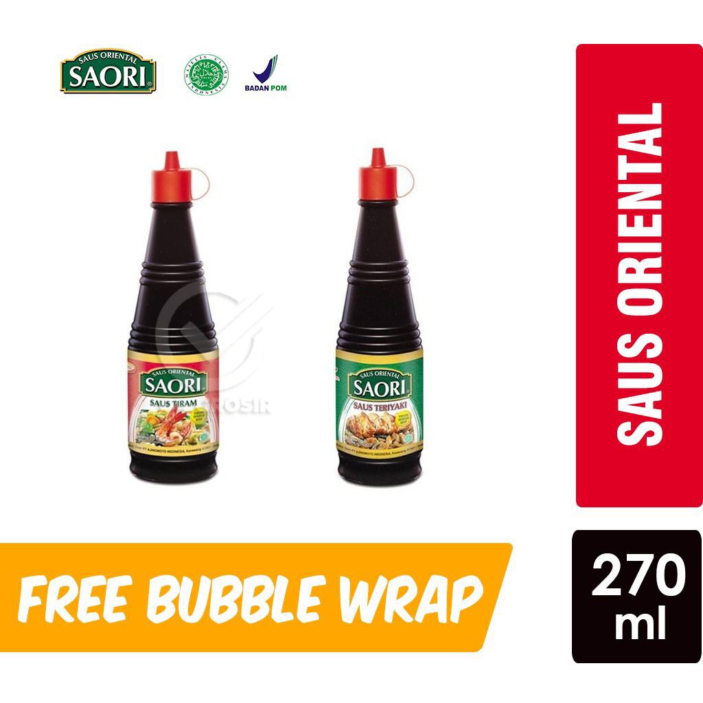 

Saori Saus Oriental (Botol Plastik 270 ml)