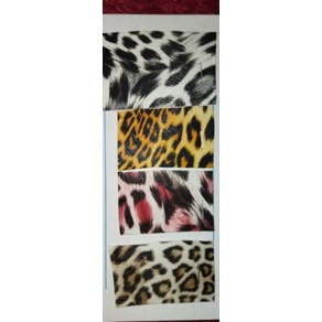 Kulit Sintetis Motif Leopard