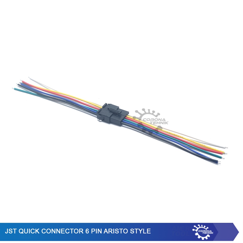 Quick Connector 6 Pin Aristo Style - JST