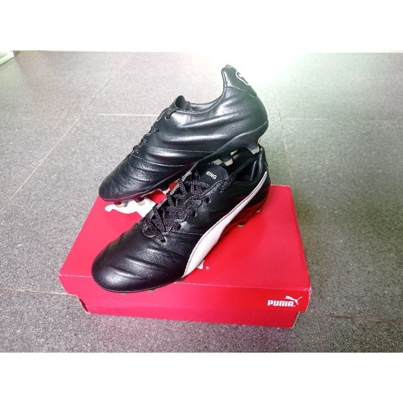SEPATU SEPAK BOLA PUMA KING PRO 21 LEATHER KANGURU - SIZE 40