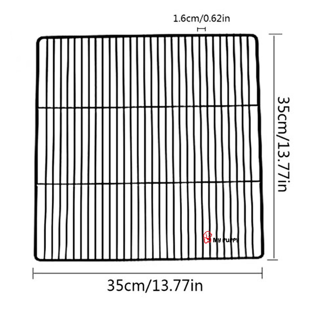 PANEL KANDANG 35X35CM BESI RAPAT 1,5CM - SATUAN