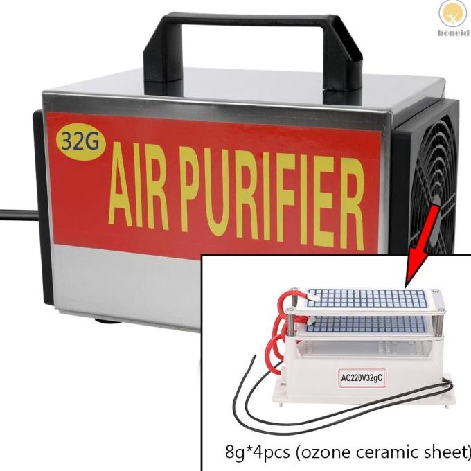 Suplier 220V Portable Ozone 32G/H Generator Machine Air Filter Muallimolshop