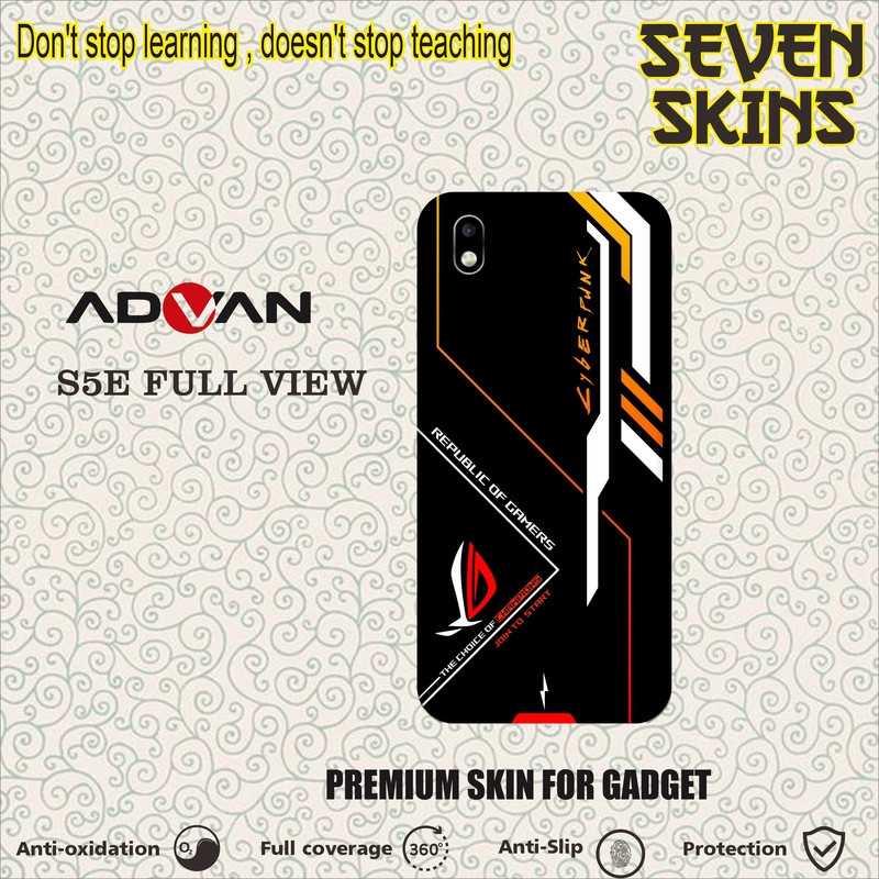 SKIN HANDPHONE ADVAN S5E FUL VIEW ROG1
