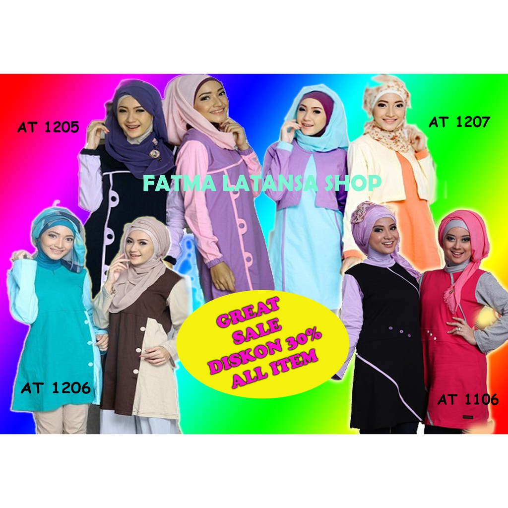 RAHNEM SALE 30%/at 1106, at 1205, at 1206, at 1207/cuci gudang/atasan murah/atasan kaos/Promo/atasan