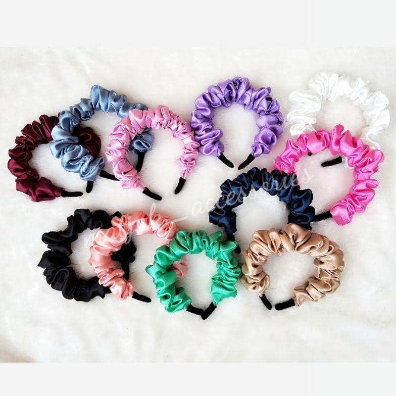 PROMO Ready Bando Scrunchie Headband Bando Korea