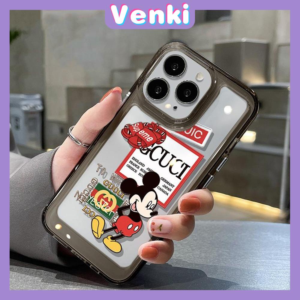 iPhone Case HD Acrylic Hard Case High Clear Metal Button Protection Camera Shockproof Cartoon Cute Compatible with iPhone 14 Pro Max 14 Plus 13 Pro Max 12 Pro Max 11 XR 7Plus