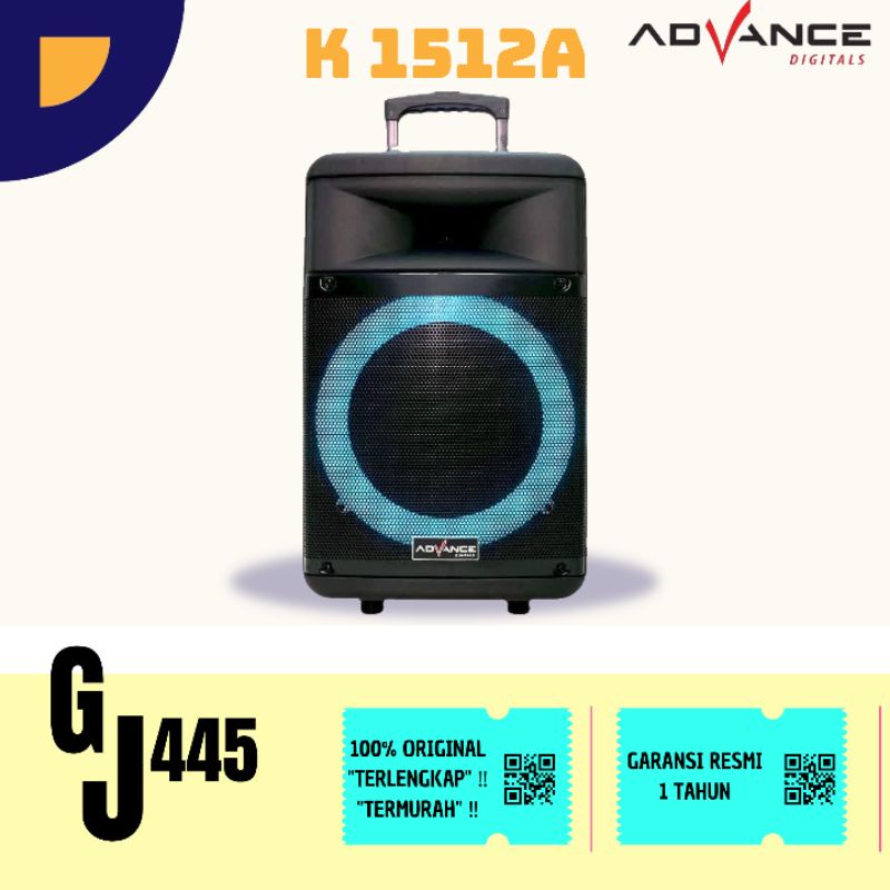 speaker advance k1512a k 1512a meeting 15&quot; inch