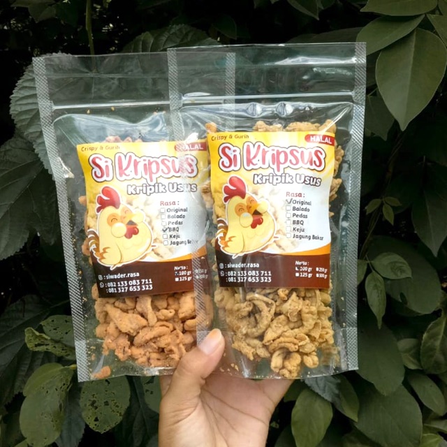 

Sikripsus kripik usus gurih dan renyah