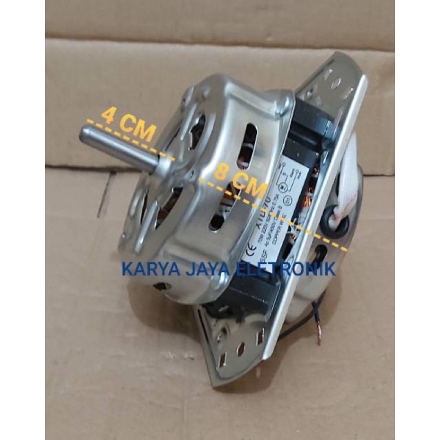 Dinamo Mesin Cuci Pengering TEMBAGA Motor Spin kaki 3 Sanyo Aqua / Denpoo / Umum / Polytron Tembaga