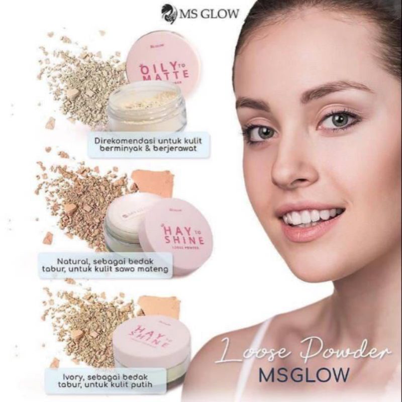 ORIGINAL MS GLOW NEW LOOSE POWDER