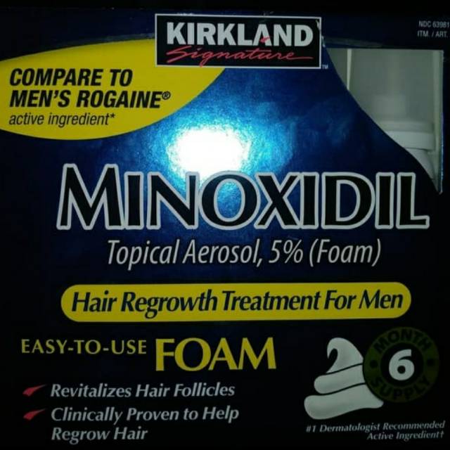 Minoxidil Easy To Use tekstur Foam